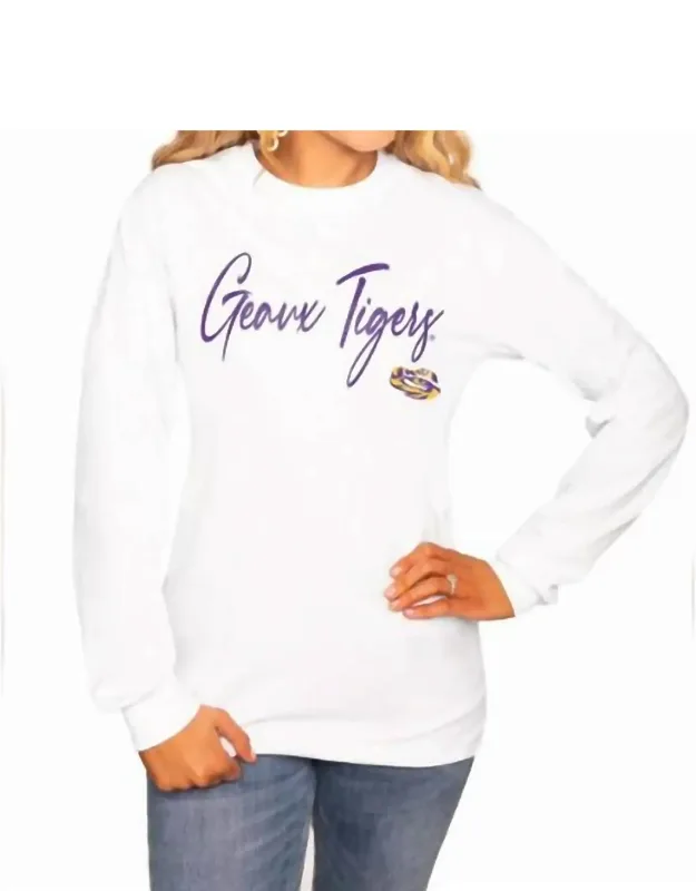 Win The Day Long Sleeve Crew Tee