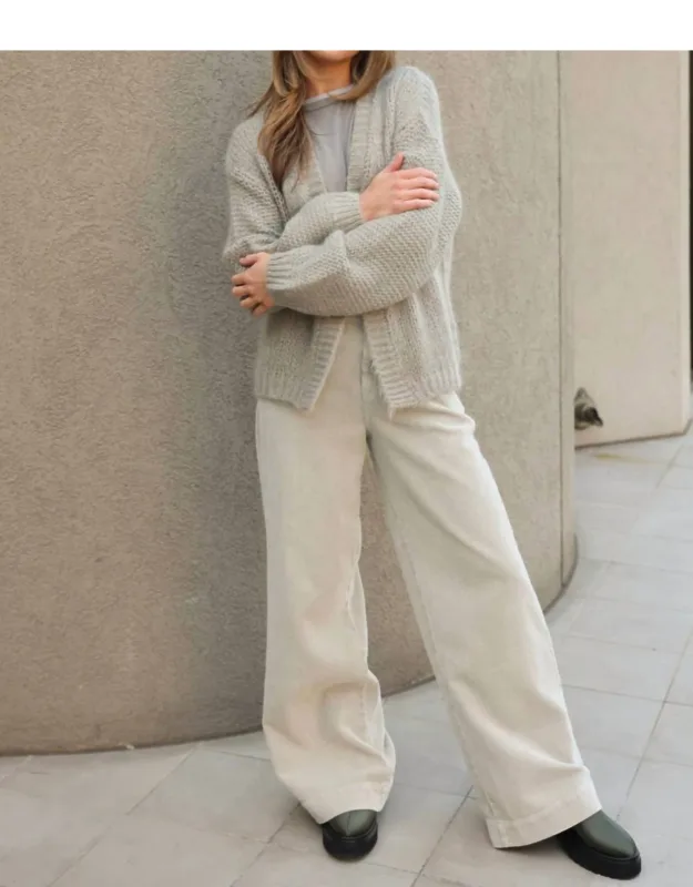 Flared Corduroy Pants