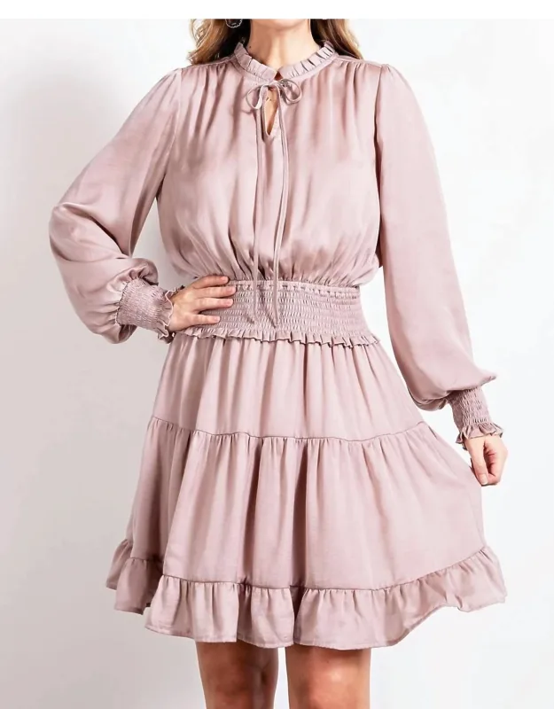 Satin Dress