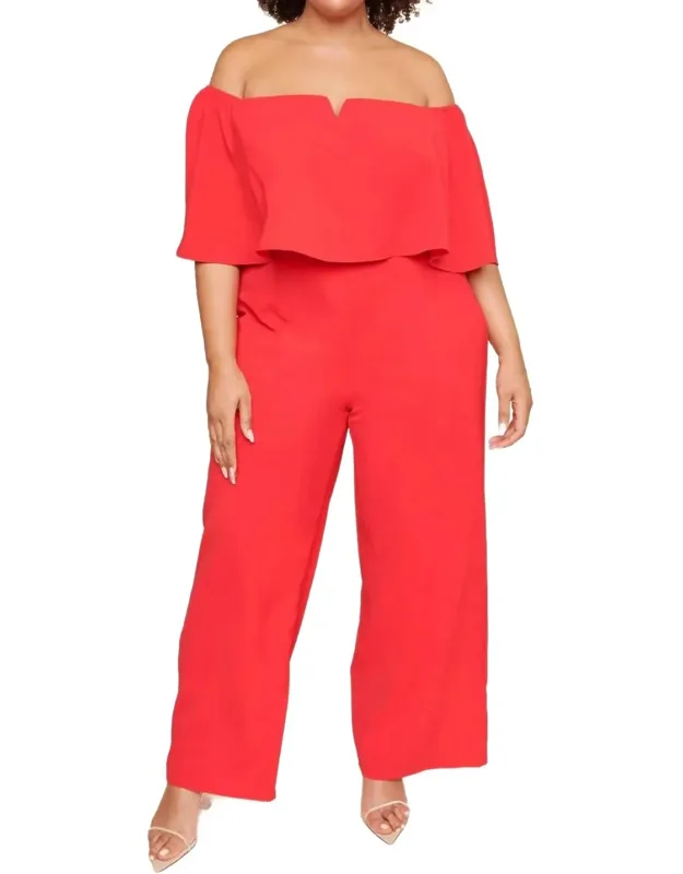 Bailamos Off The Shoulder Jumpsuit