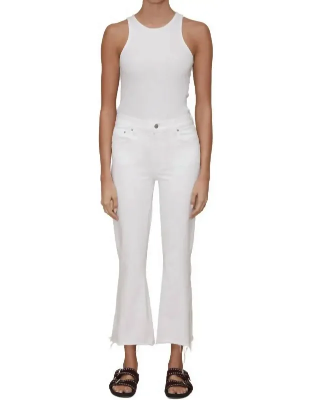 Bella Crop Flare Jeans