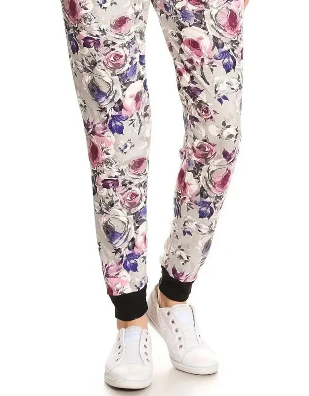Floral Jogger Pants