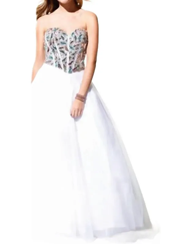 Beaded Prom Dress
