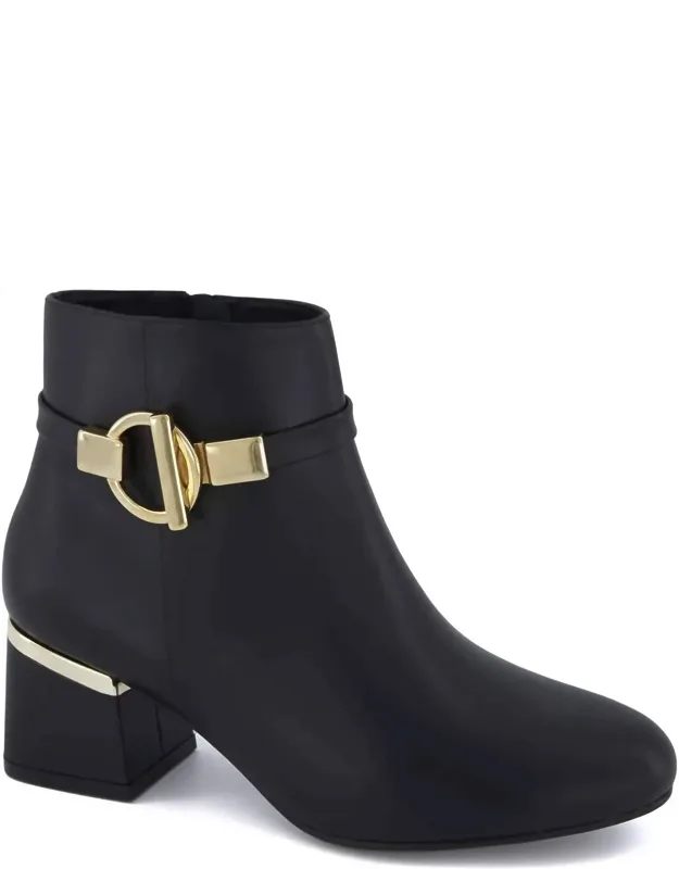 Fashion Boots With Side Zipper