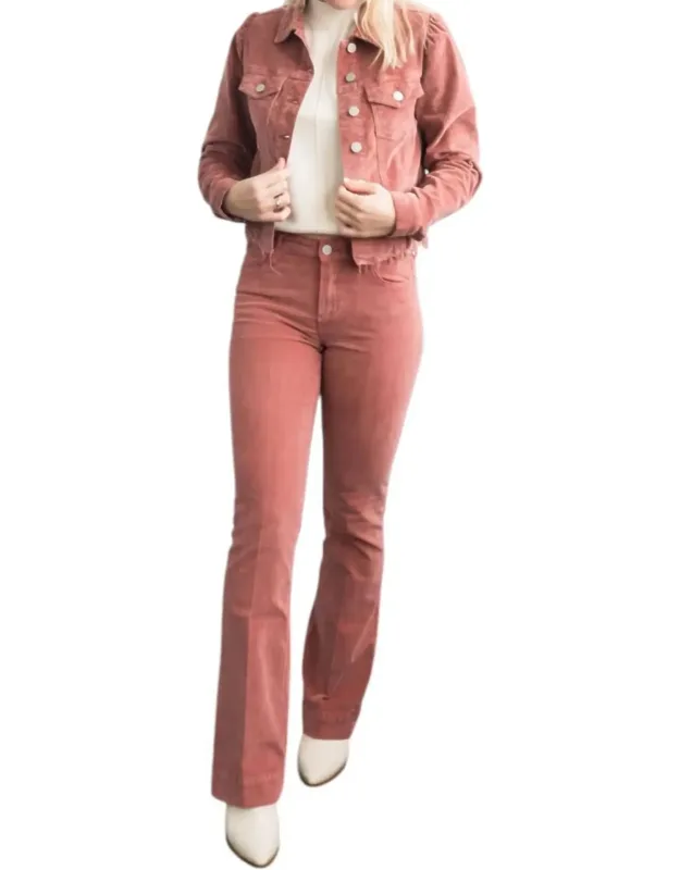 Frayed Hem Jacket