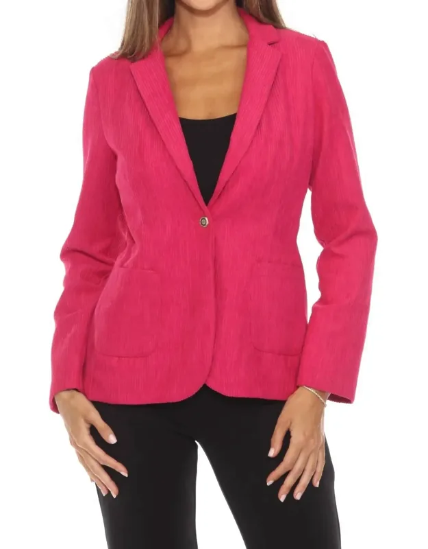 Corduroy Blazer