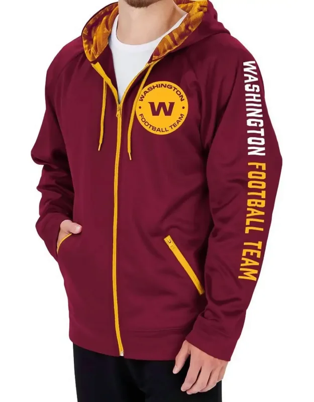 Nfl Full Zip Camo Hoodie
