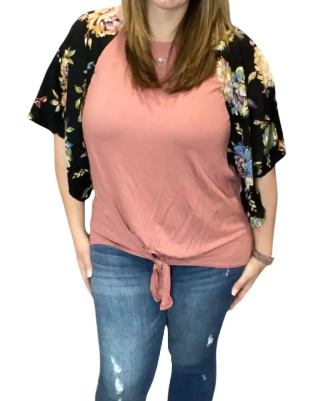 Floral Flyaway Top