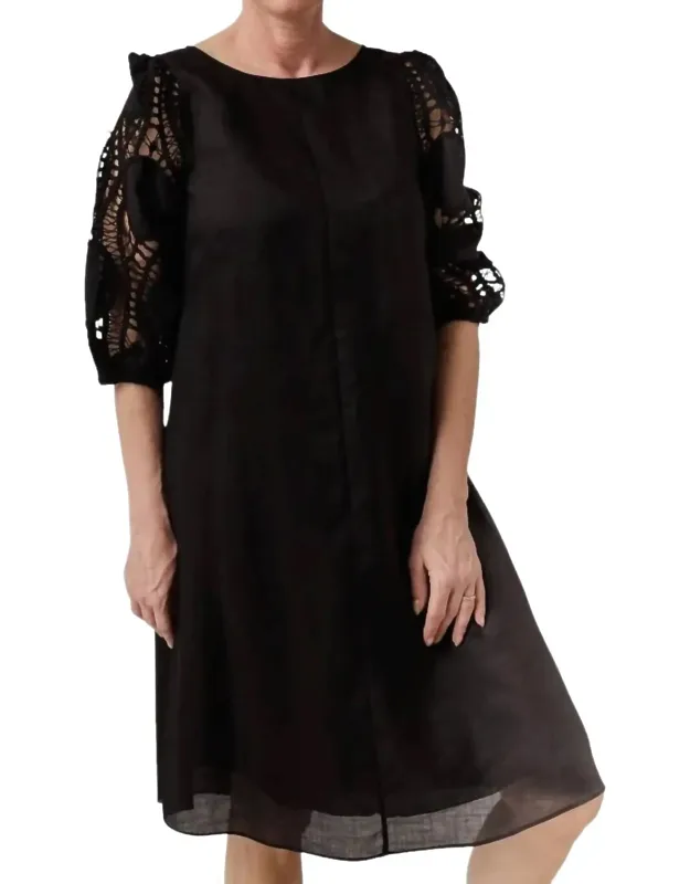 Dress With Crochet Details