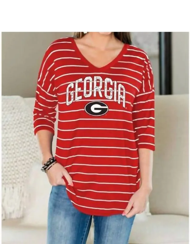 University Of Georgia Fall In Line Tunic