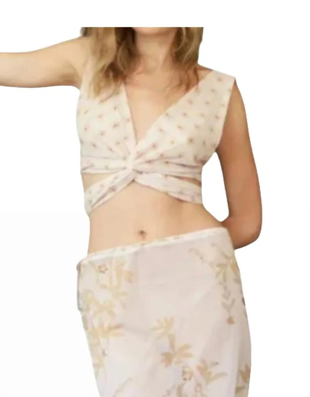 Waist-knotted Top