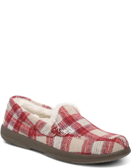 Lynez Plaid Slippers