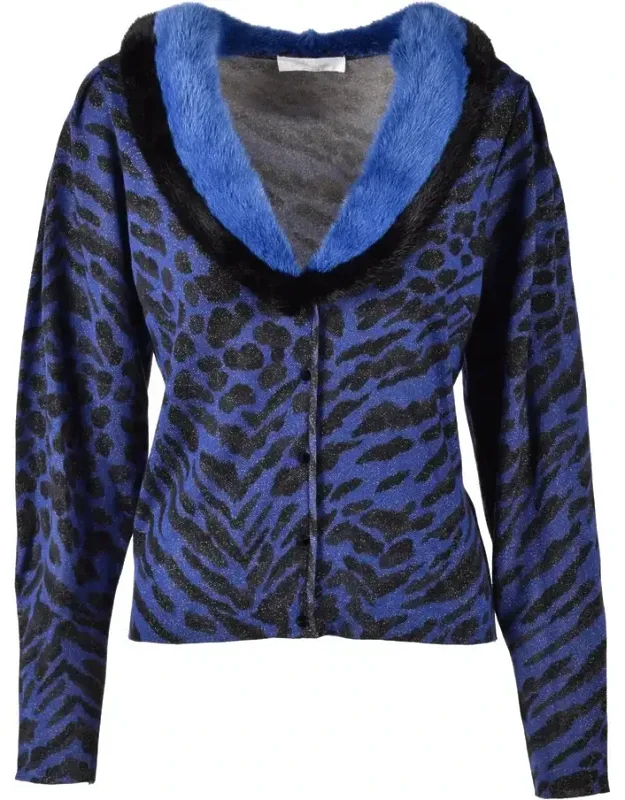 Viscose/polyester Cardigan