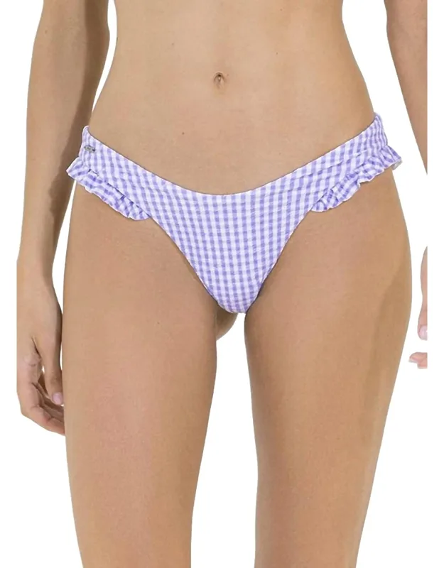 Seersucker Voyage Bikini Bottom