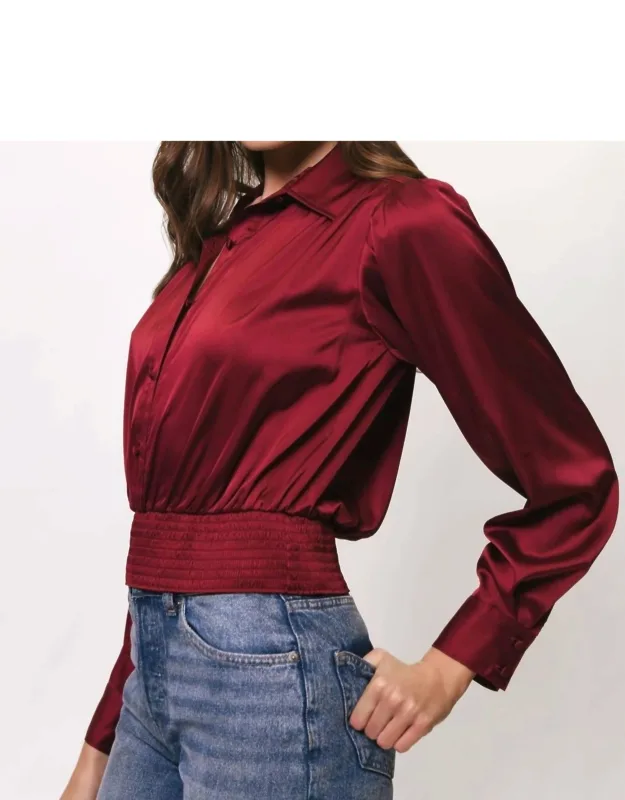 Smocked Blouse