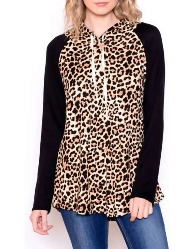 Soft Leopard Hoodie