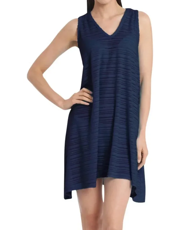 V-neck Handkerchief Dress