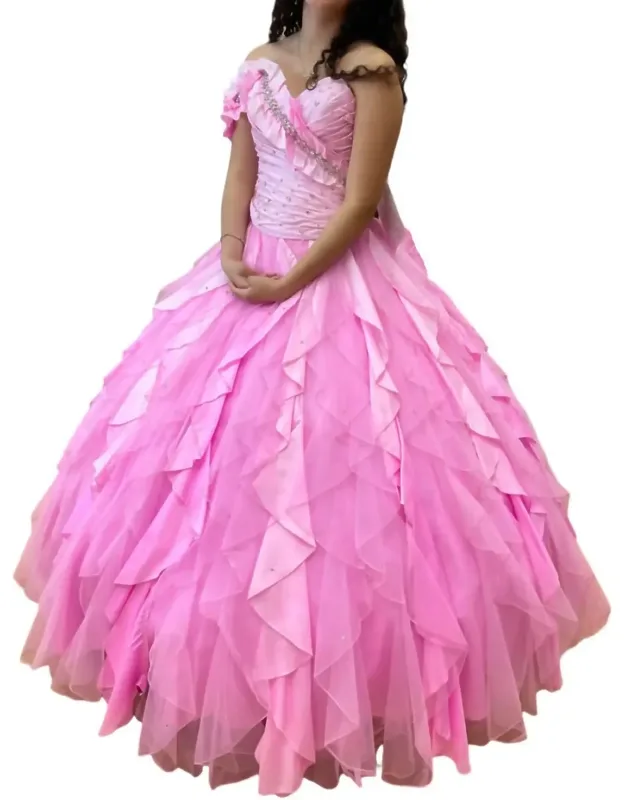 Off Shoulder Quinceañera Dress
