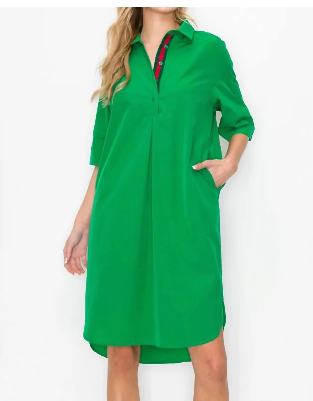 Woven Tunic Dress