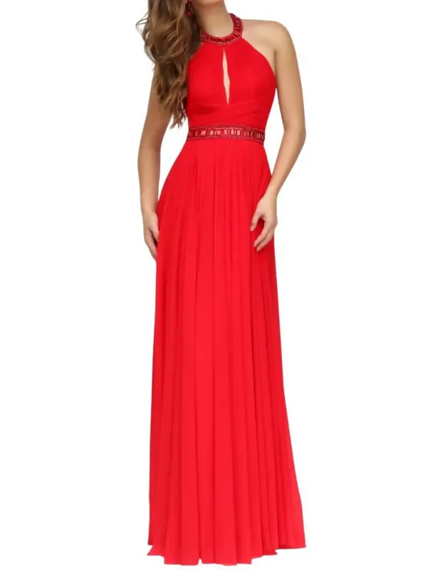 Halter Prom Dress