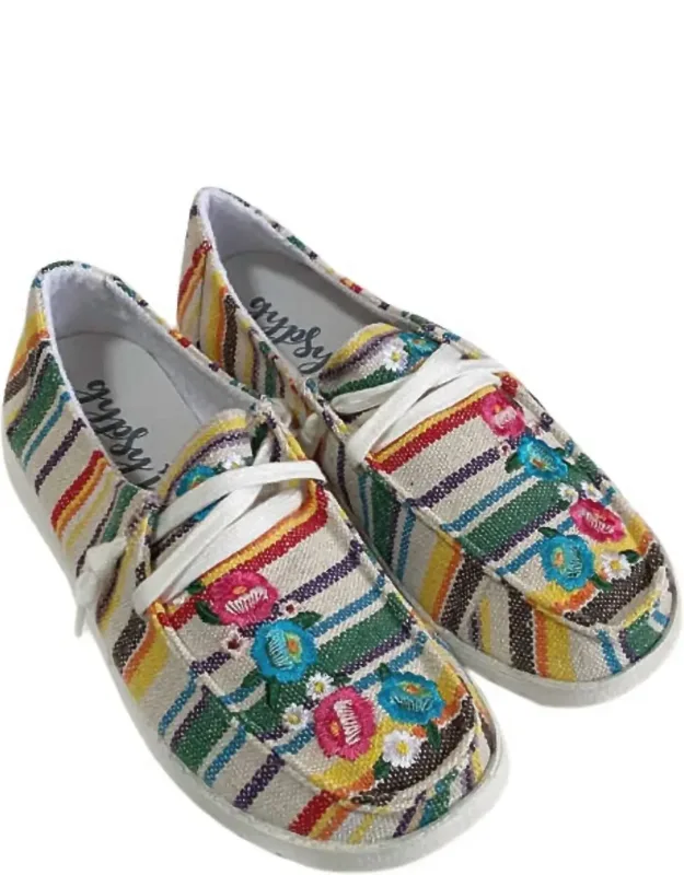 Stripe Slip On Sneakers