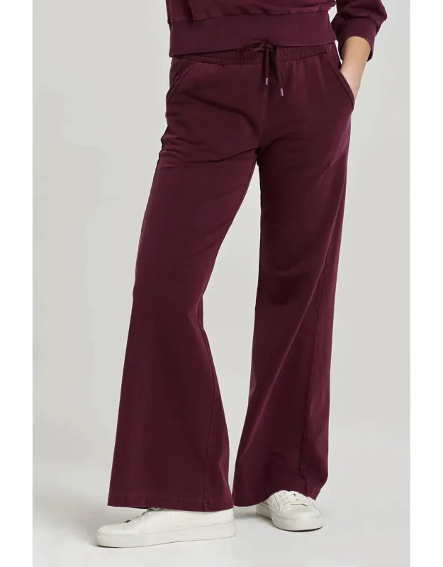Wide Leg Terry Pants