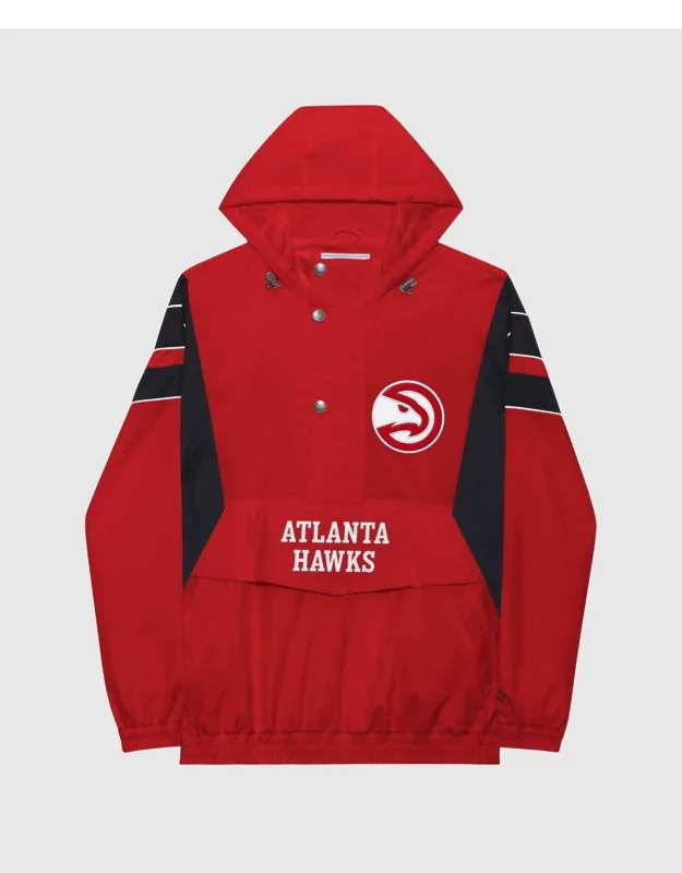 Atlanta Hawks Home Team Half-zip Jacket