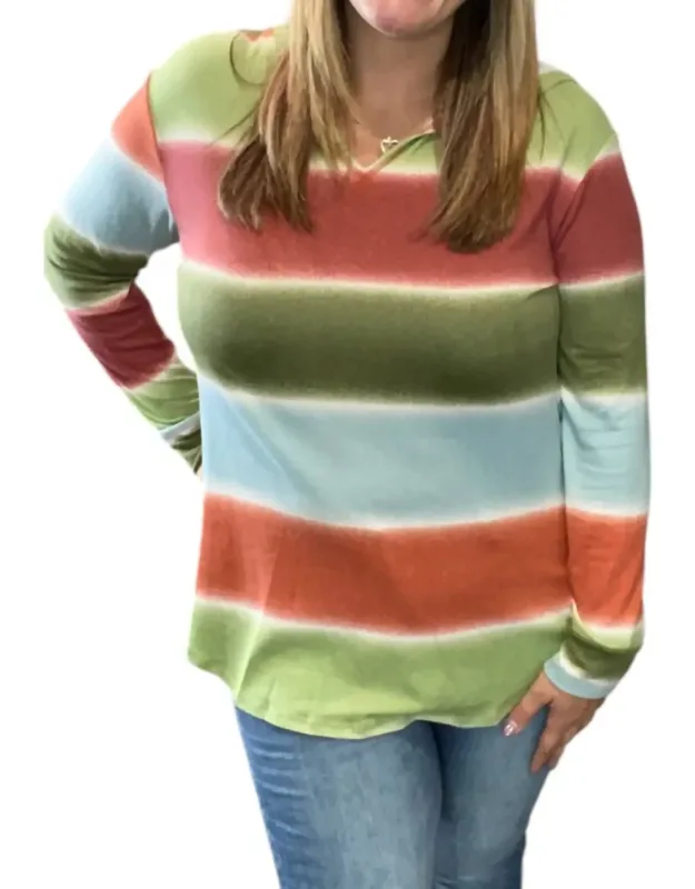 Striped Hoodie