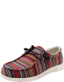 Hermosa Comfort Hola! Shoes In Prny National Print Multi