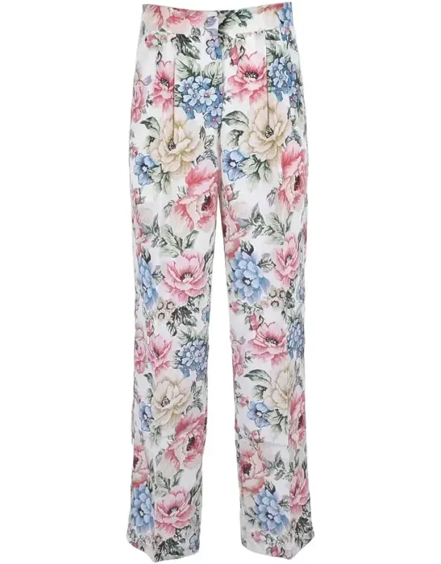 Silk/cotton Trousers
