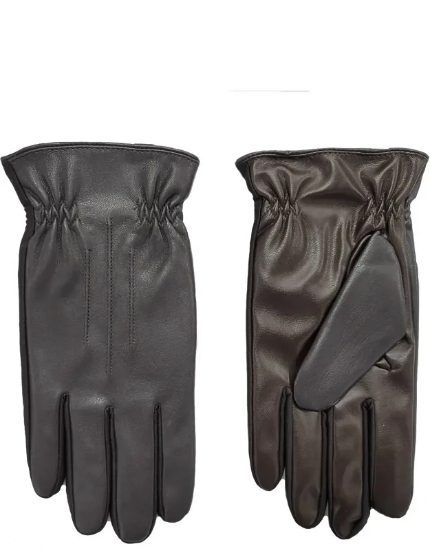 Sleekheat Faux Nappa Gloves