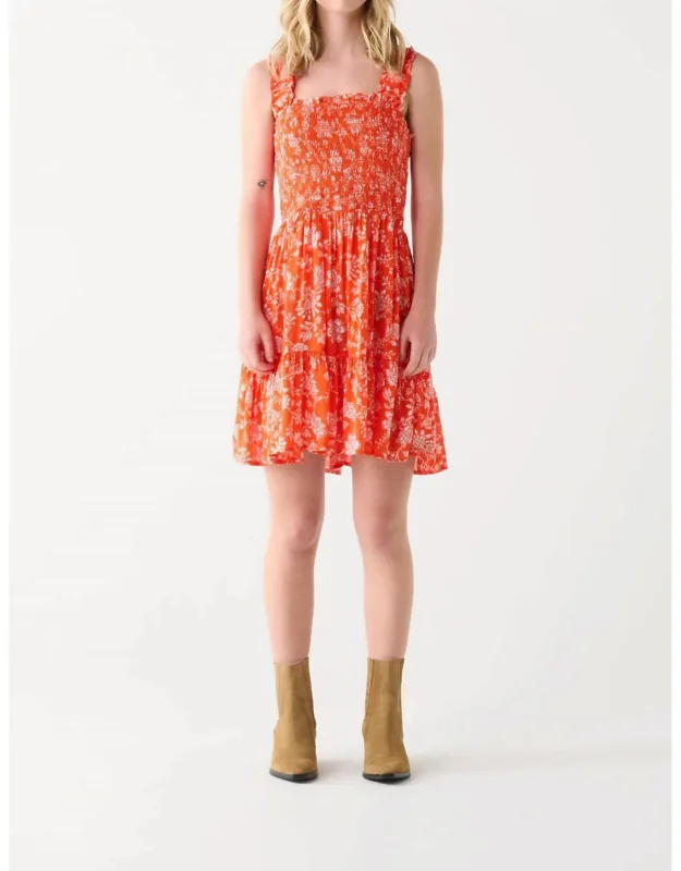 Smocked Mini Dress