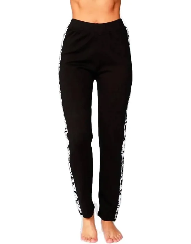 Snake Trim Track Pants