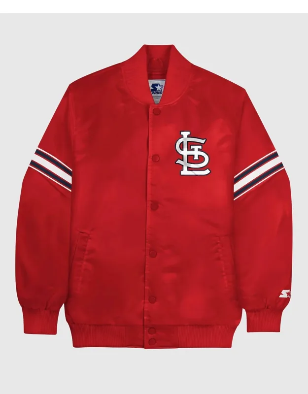 St. Louis Cardinals Satin Full-snap Jacket