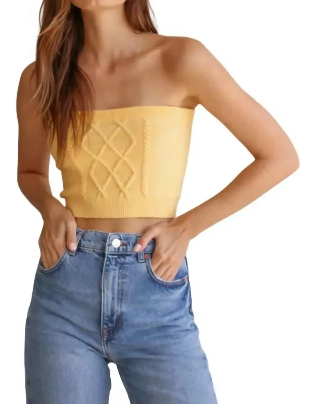 Knit Tube Top