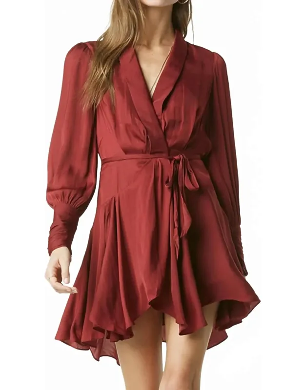 Glenna Poly Silk Dress