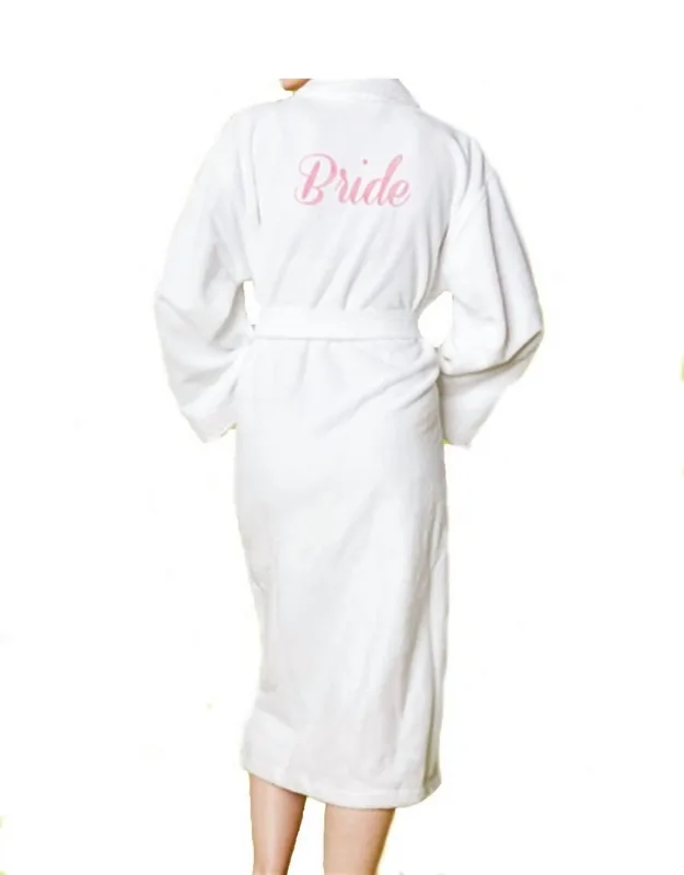 Terry Velour Long Robe