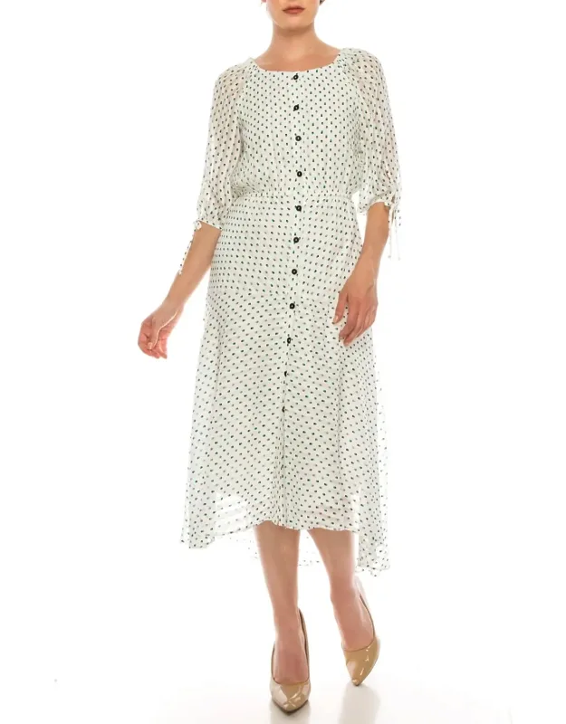 Polkadot Hi-lo Dress