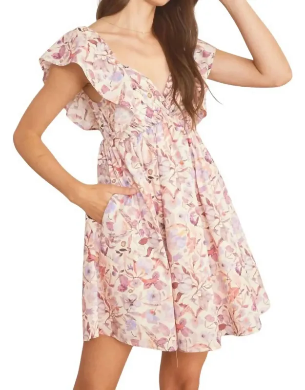 Floral Mini Dress