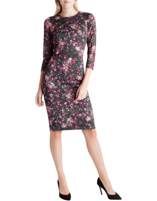 3/4 Sleeve Bodycon Dress