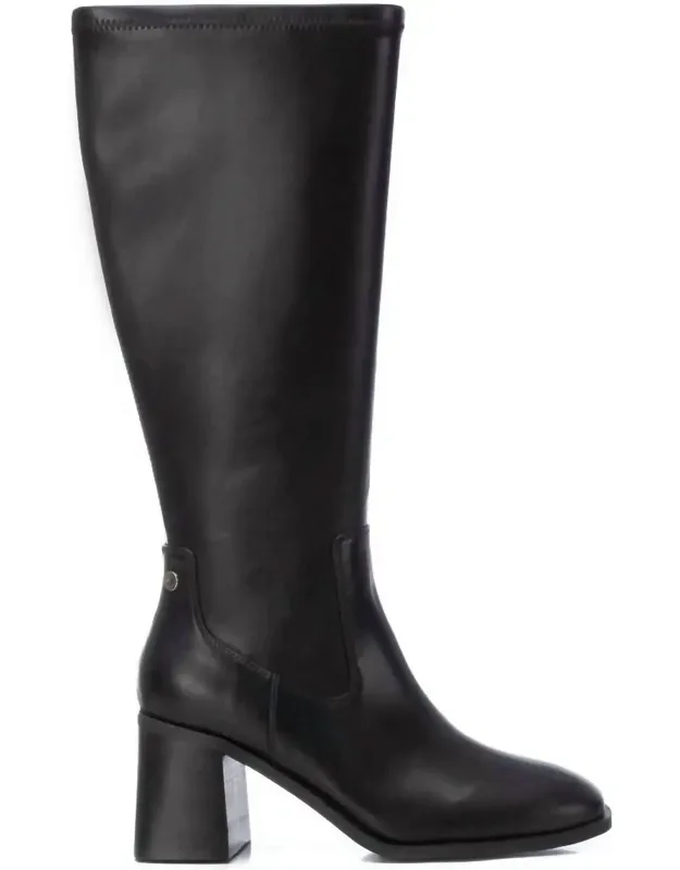 Faux Leather Boots