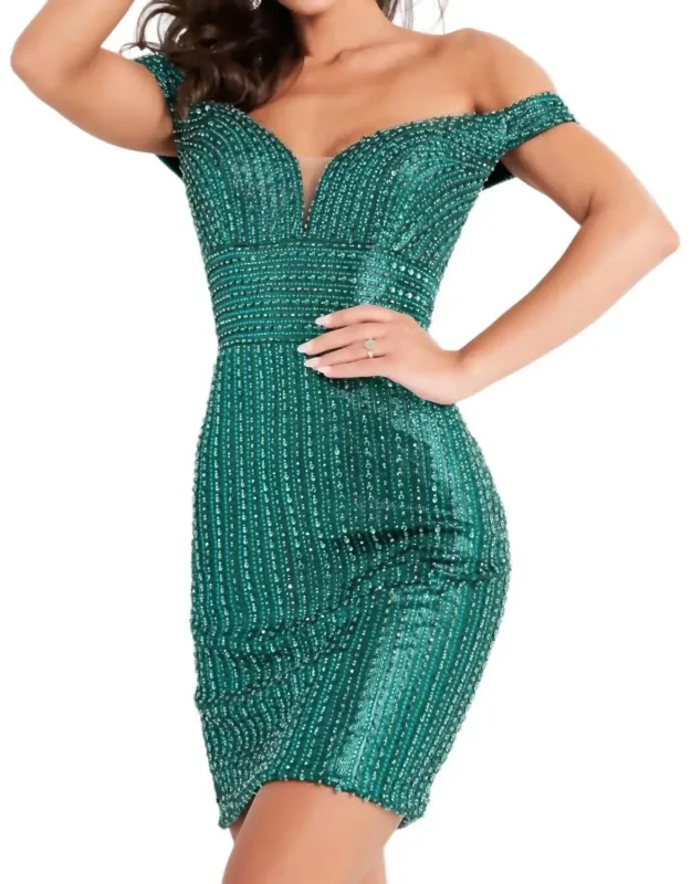 Beaded Cocktail Dress