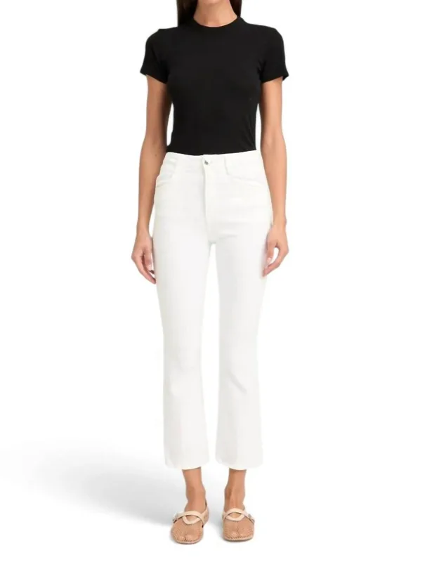 Pre-loved Crop Flare Jeans