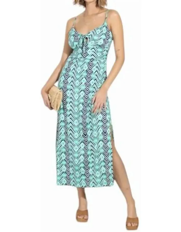 Barbados Maxi Dress With Slit