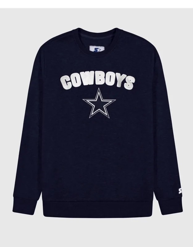 Dallas Cowboys Long Sleeve Crew Neck Shirt