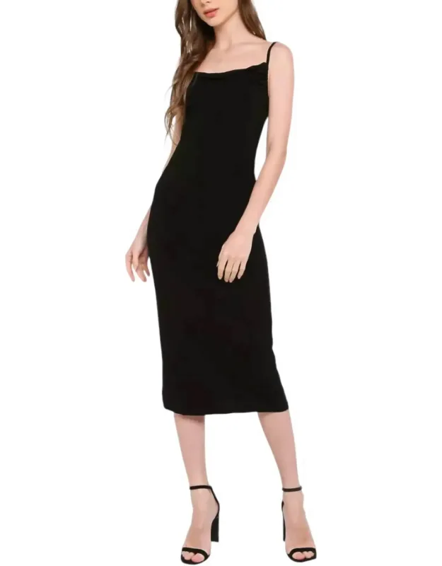 Cowl Neck Dress