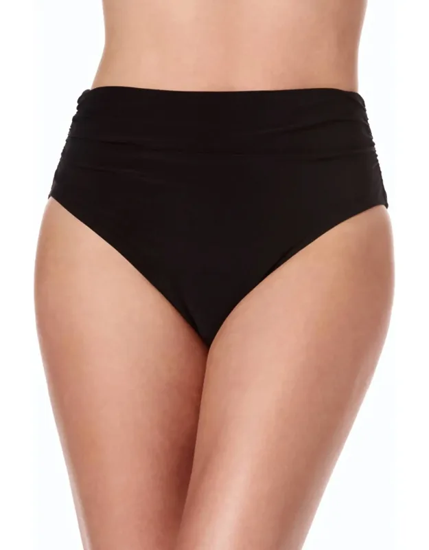 Jersey Brief Shirred Tankini Bottom