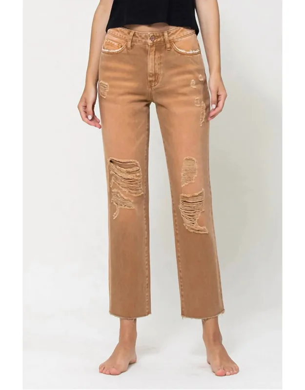 Coco Straight Cropped Jeans