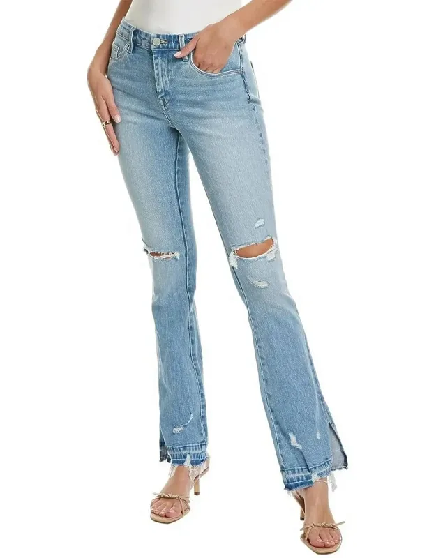 The Hoyt High Rise Mini Flare Jeans