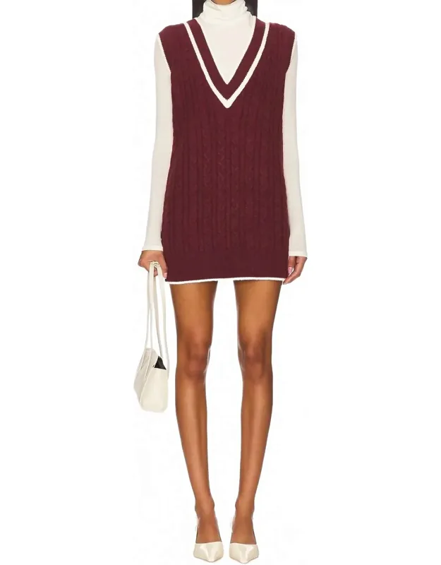 Cambridge Vest Dress